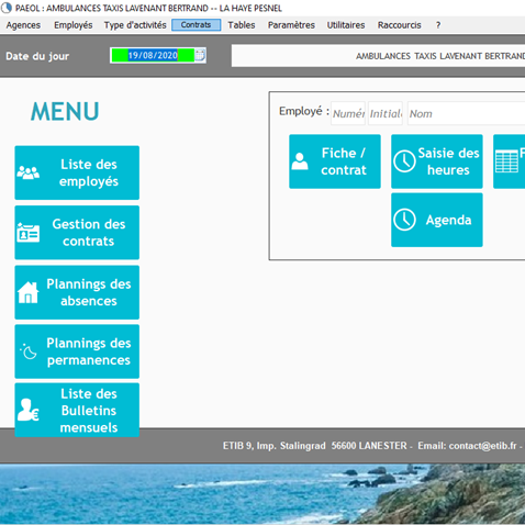 PAEOL, le logiciel de gestion et de planification des amplitudes horaires des employés