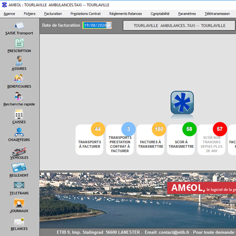 AMEOL, le logiciel de facturation ambulancière